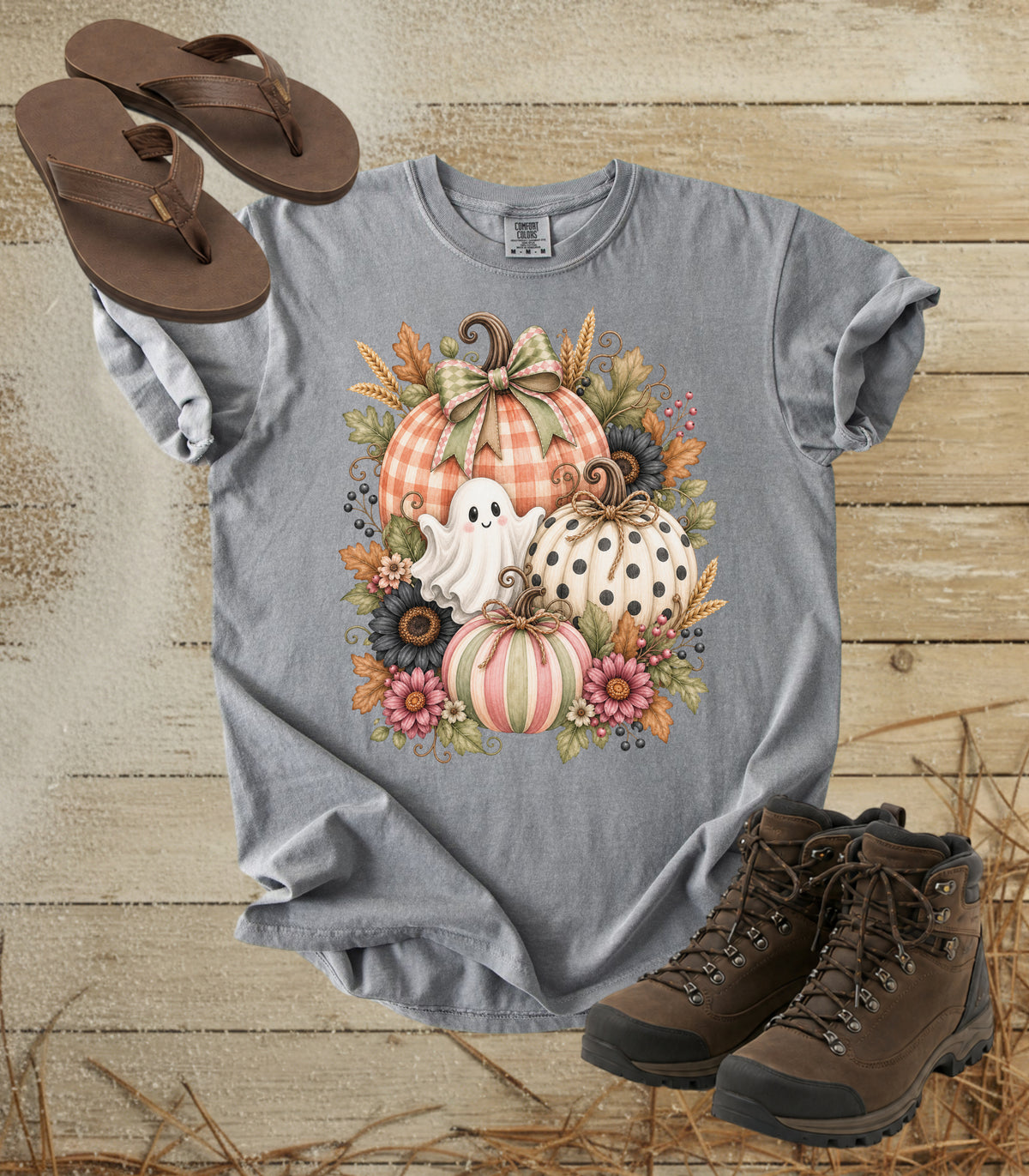 Autumn Pumpkin Patch Halloween Tee
