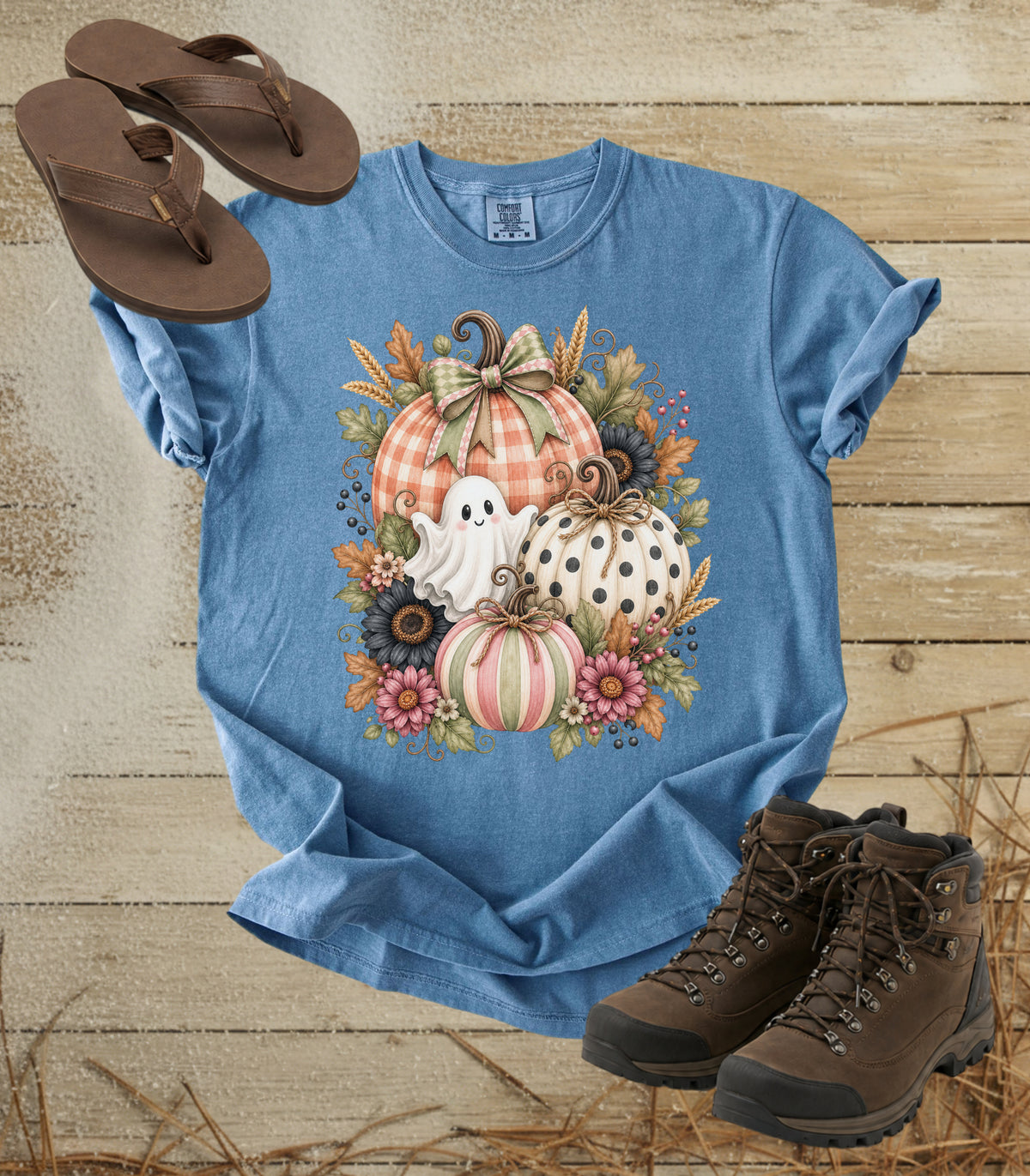 Autumn Pumpkin Patch Halloween Tee