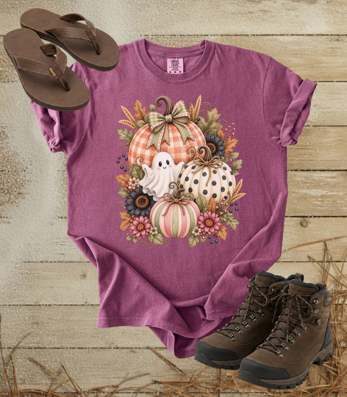 Autumn Pumpkin Patch Halloween Tee