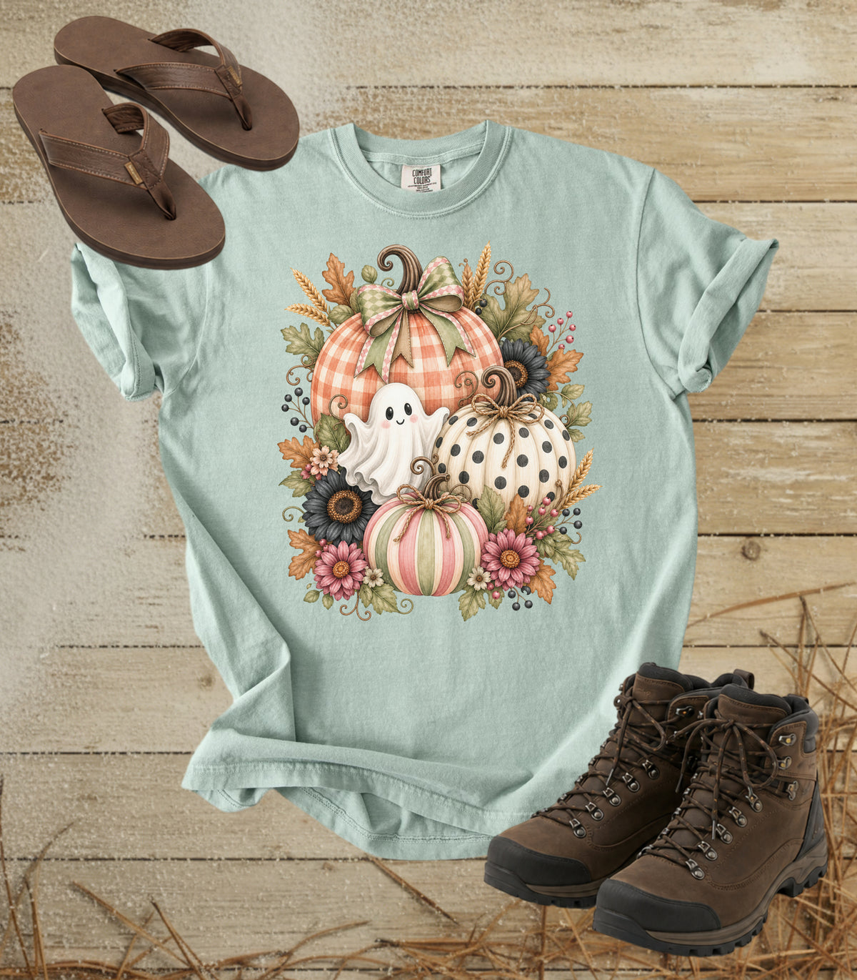 Autumn Pumpkin Patch Halloween Tee