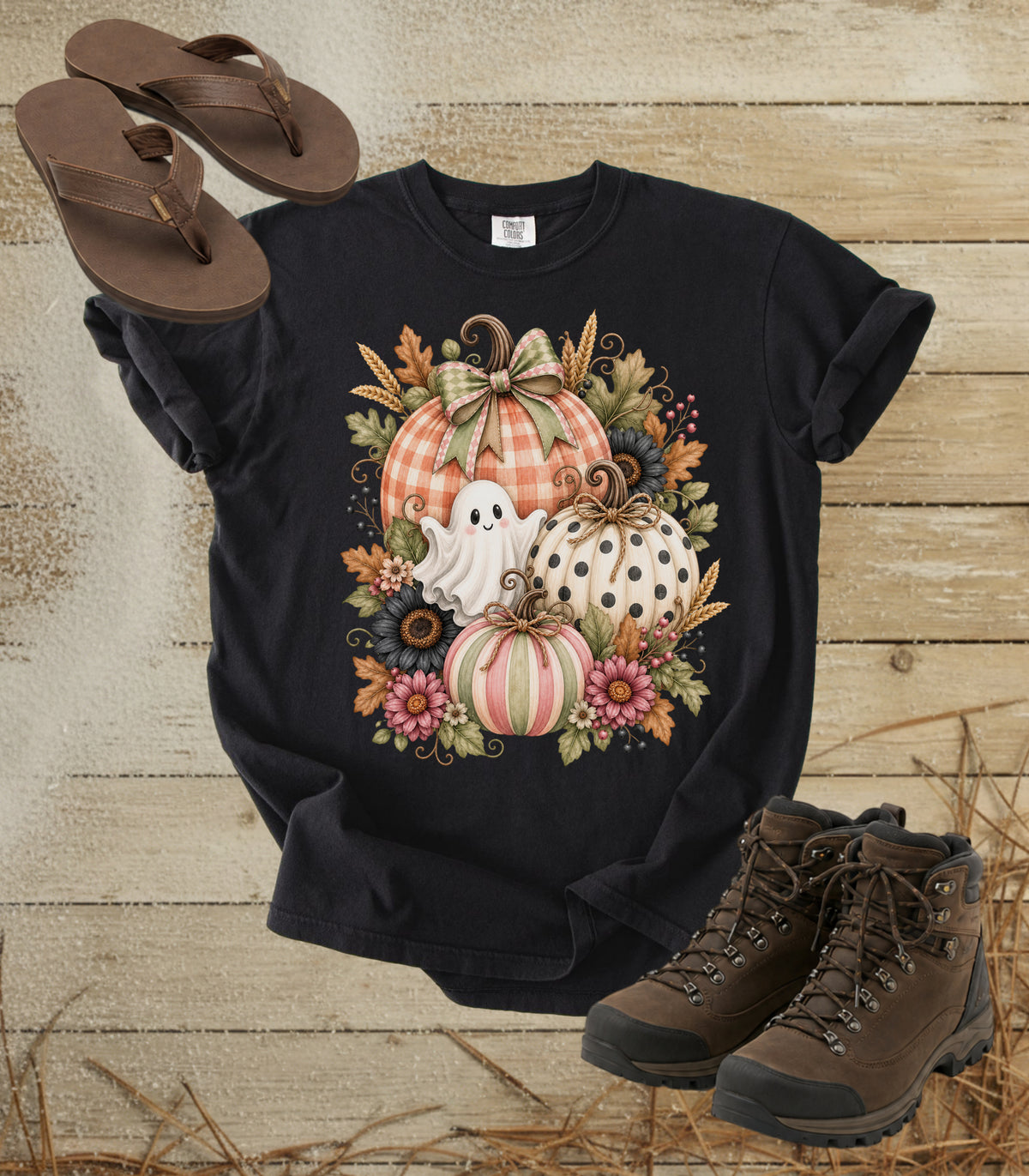 Autumn Pumpkin Patch Halloween Tee