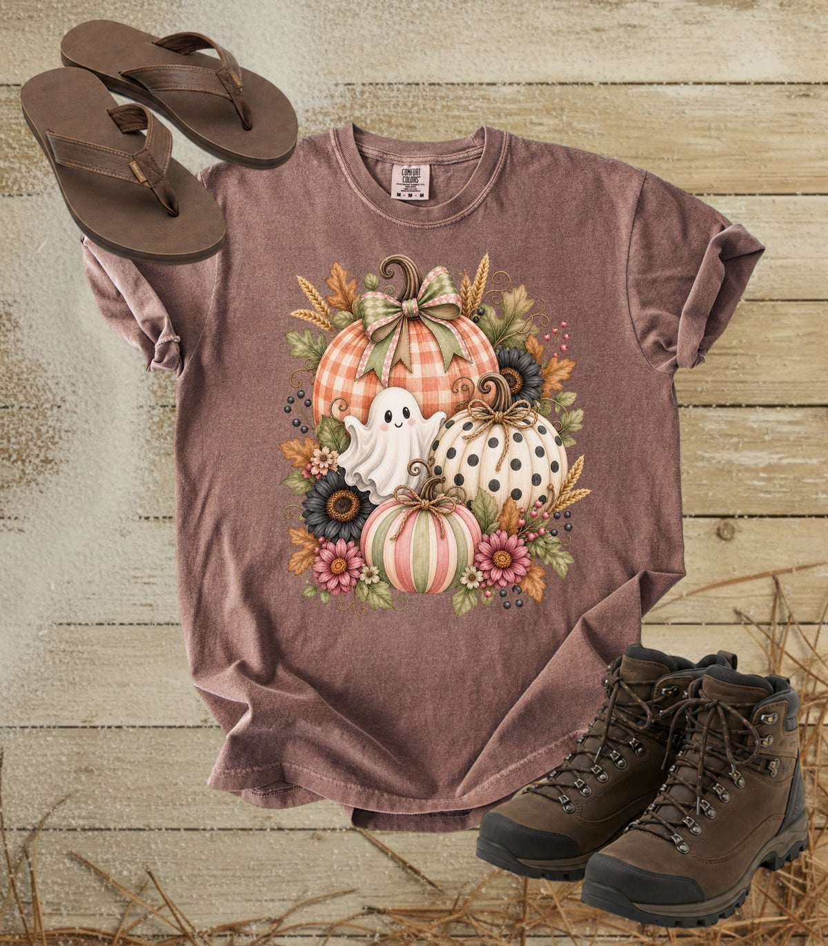 Autumn Pumpkin Patch Halloween Tee