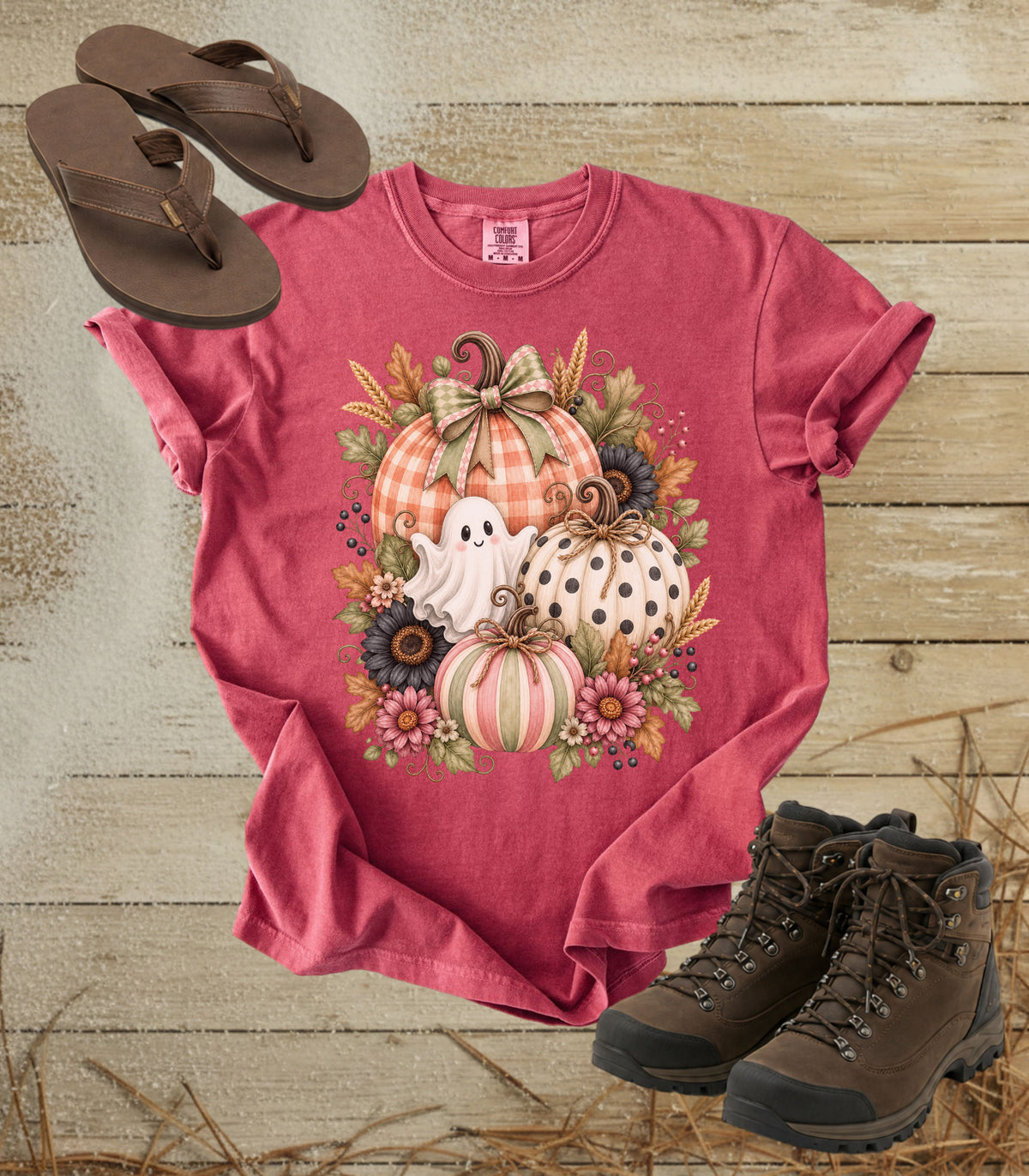 Autumn Pumpkin Patch Halloween Tee