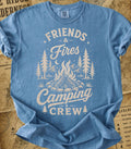 Camping Crew Friends & Fires Tee