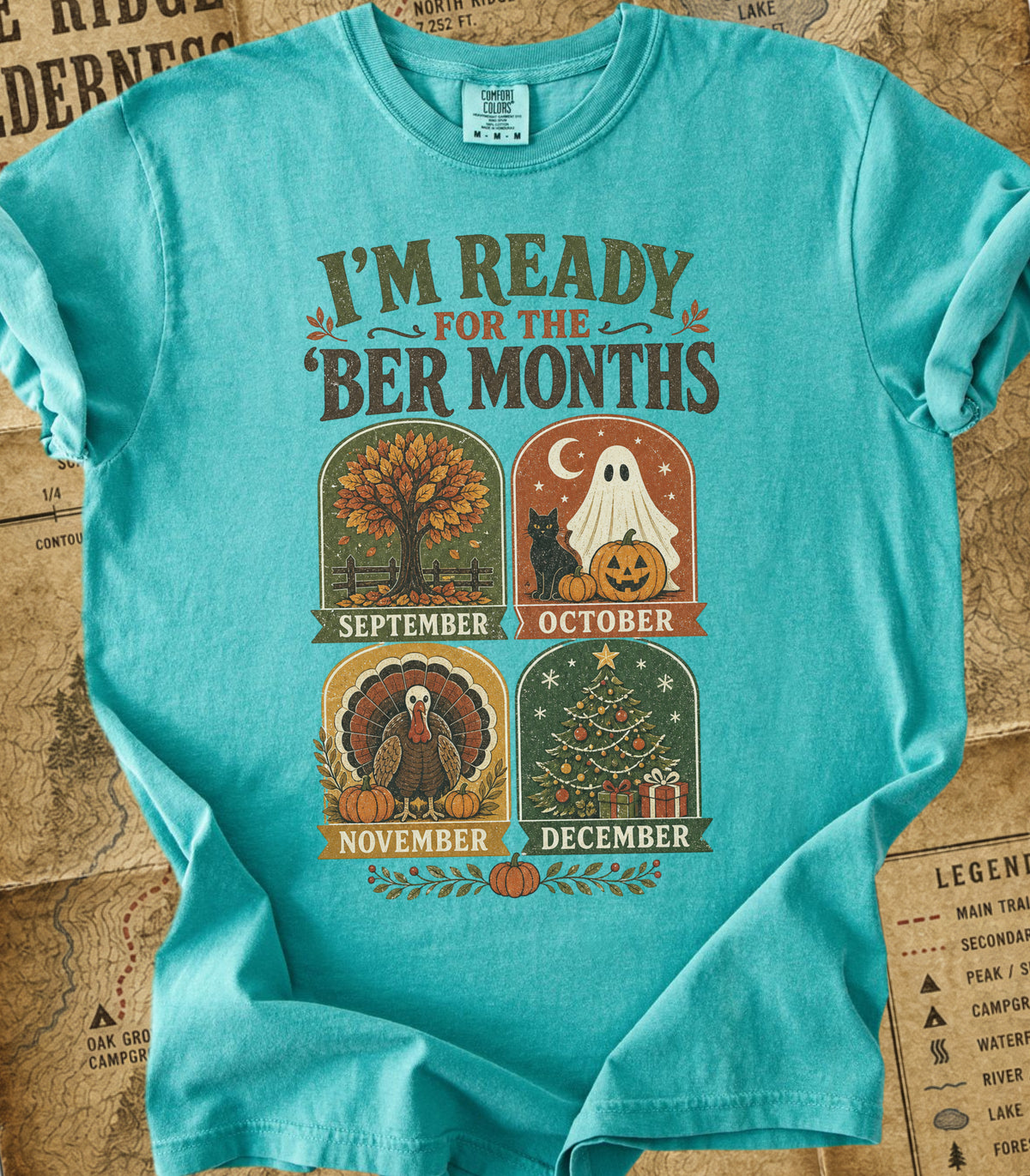 I'm Ready for the 'Ber Months Patch Tee