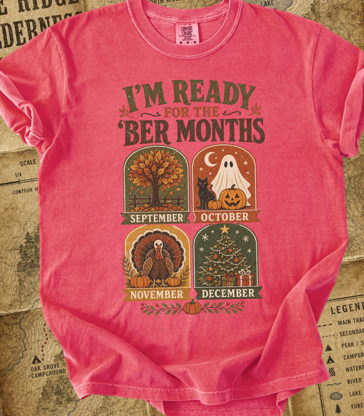 I'm Ready for the 'Ber Months Patch Tee