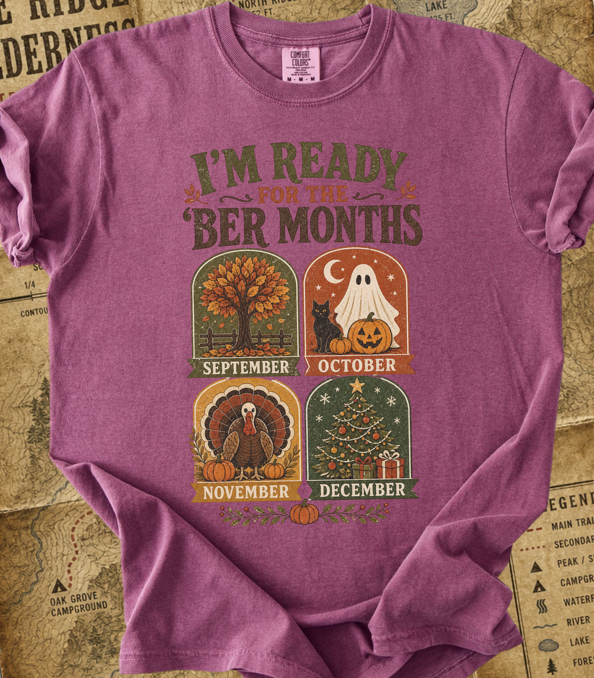 I'm Ready for the 'Ber Months Patch Tee