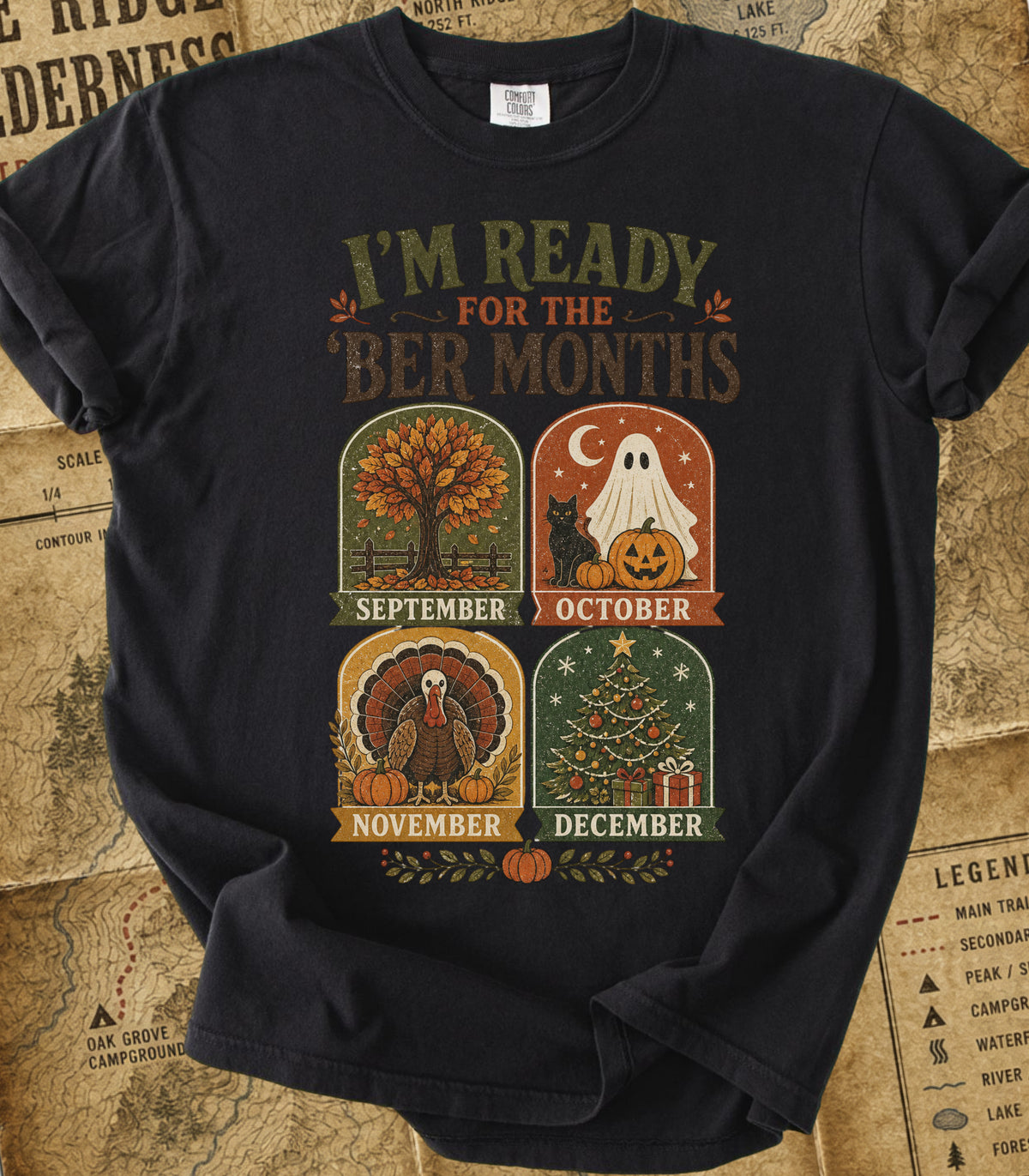 I'm Ready for the 'Ber Months Patch Tee