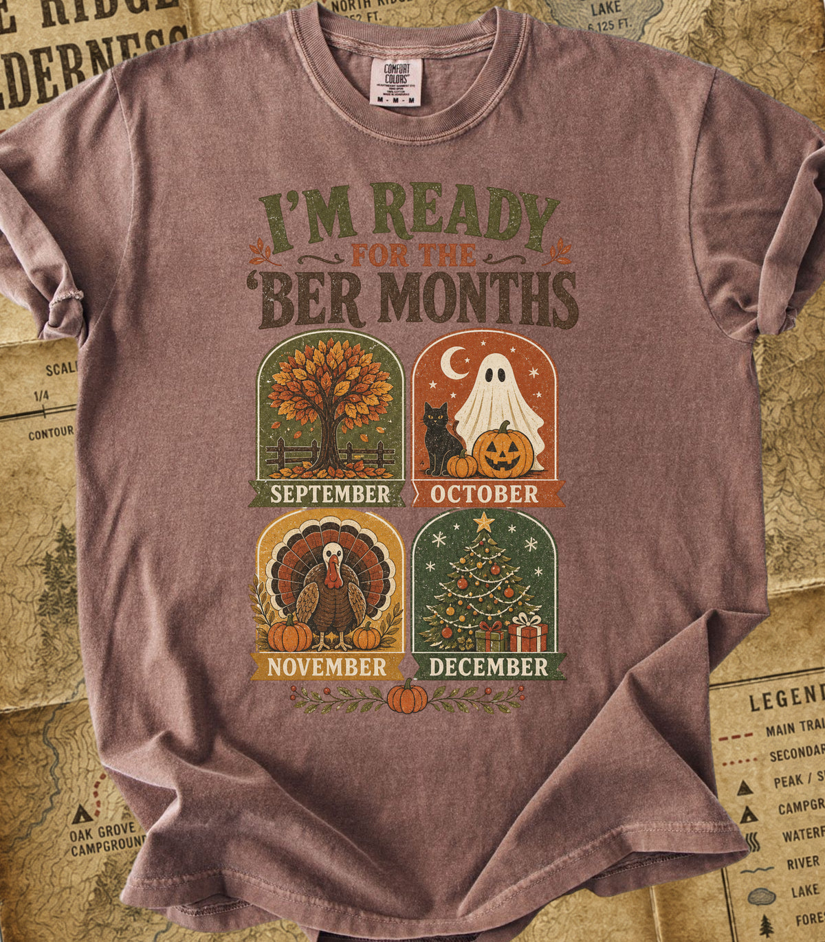 I'm Ready for the 'Ber Months Patch Tee