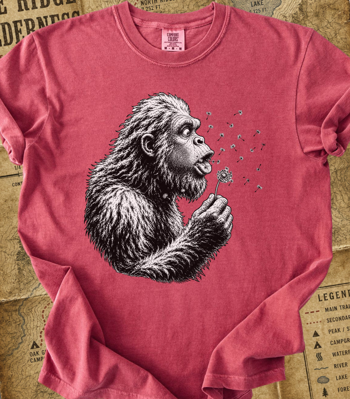 Bigfoot Fail Dandelion Tee