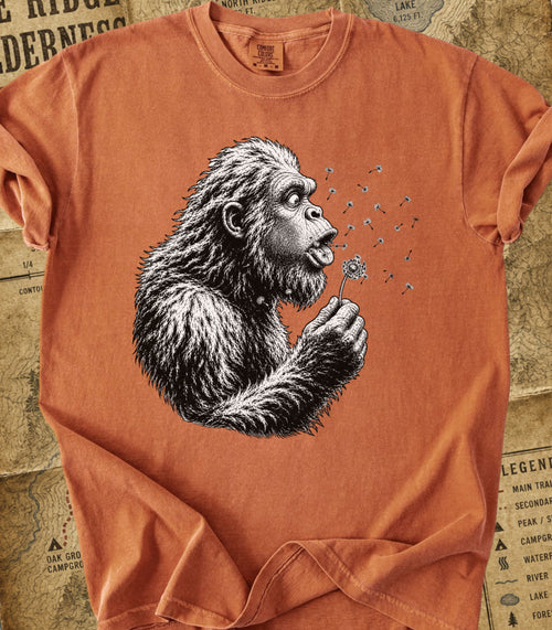 Bigfoot Fail Dandelion Tee