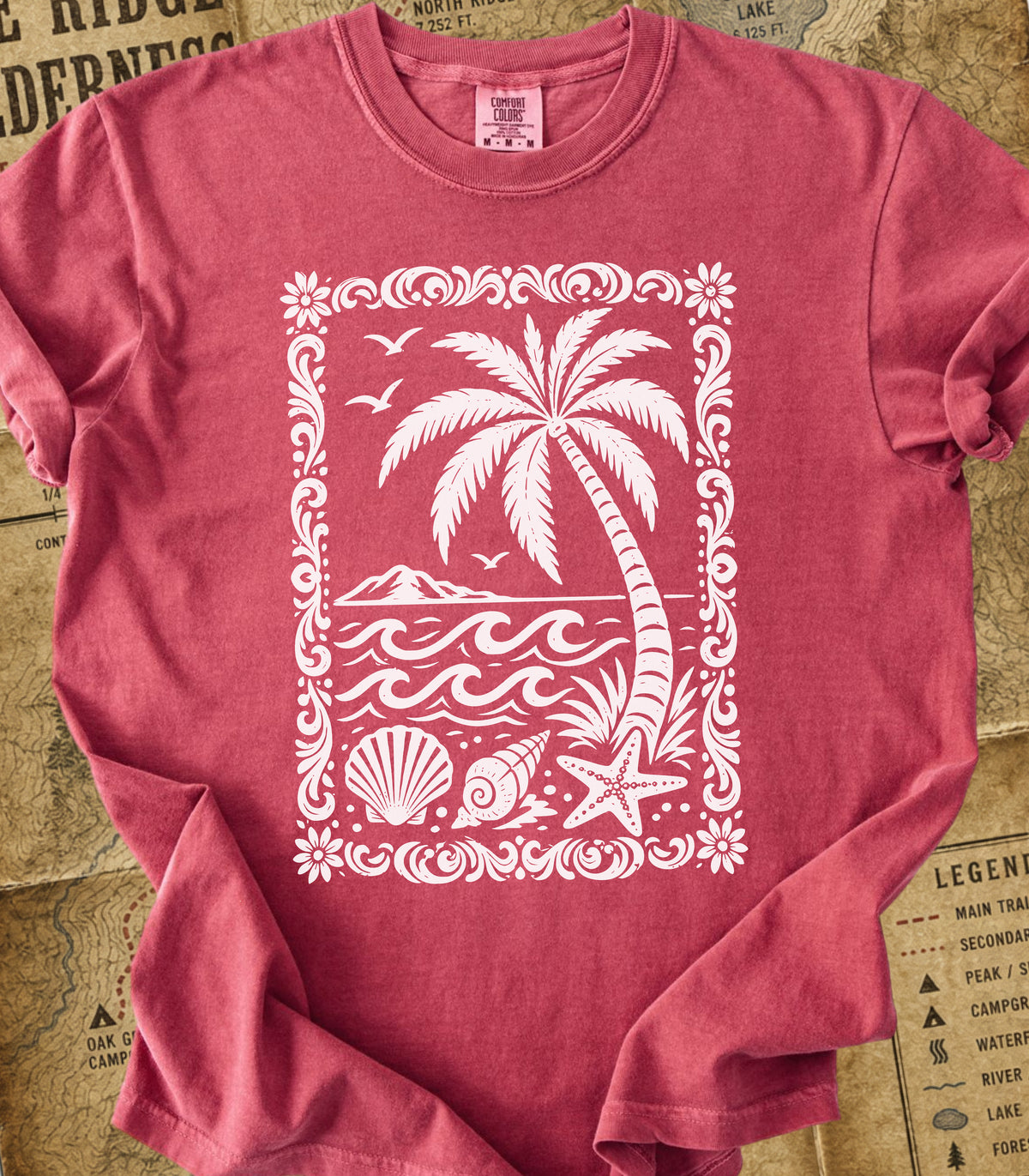 Tropical Palm Beach Tee