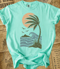 Retro Palm Beach Tee