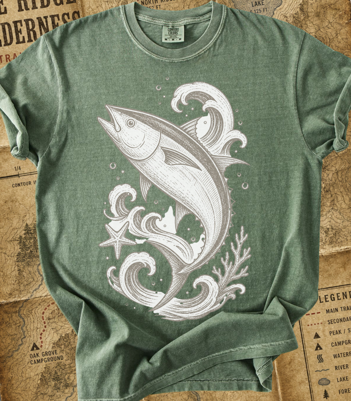Blue Fin Tuna Tee