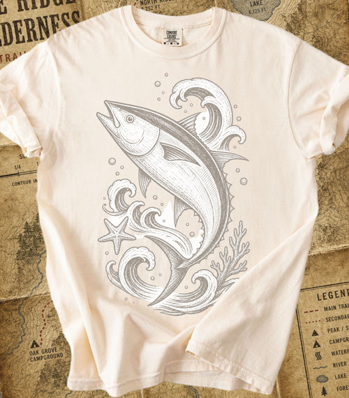 Blue Fin Tuna Tee