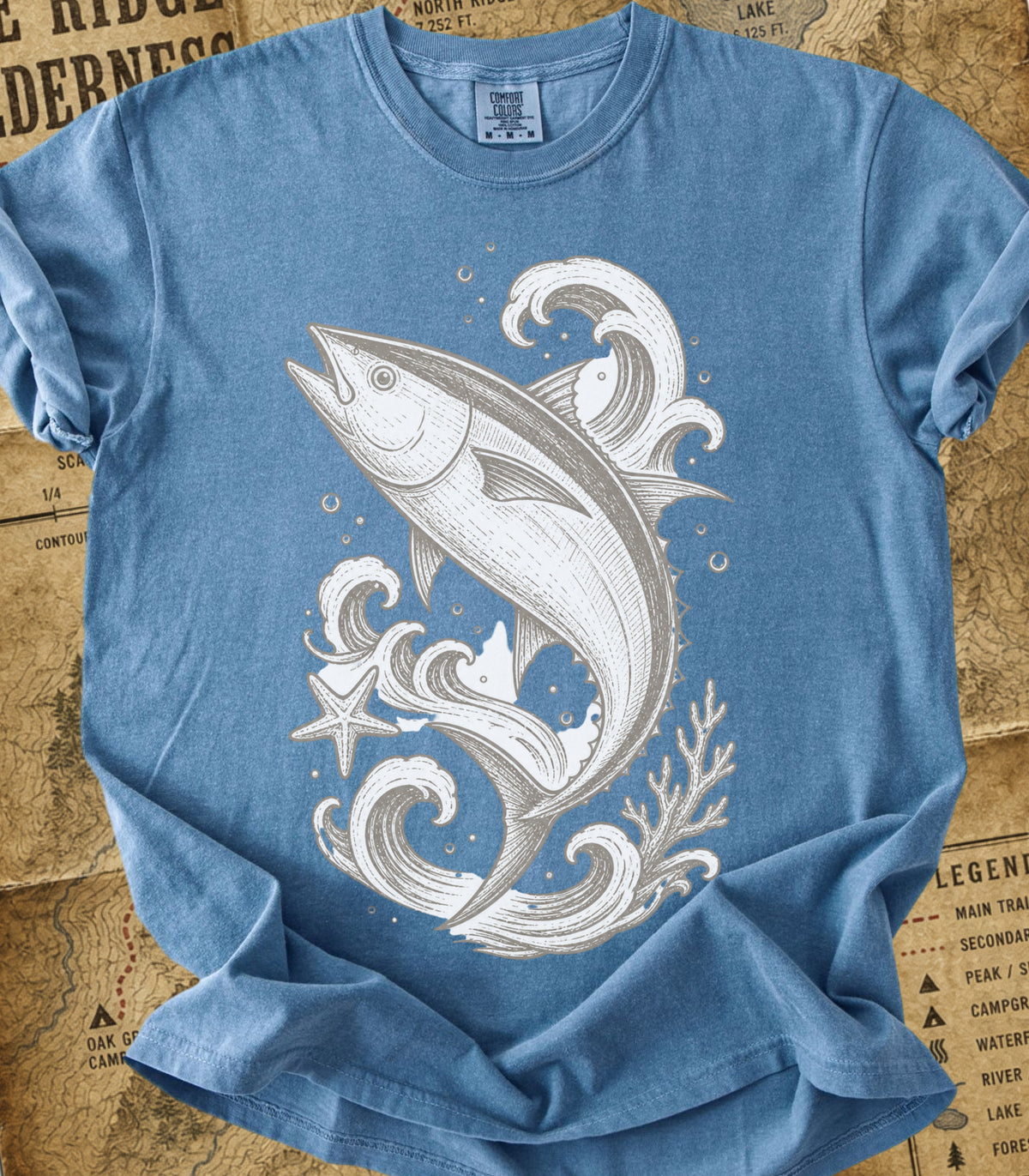 Blue Fin Tuna Tee