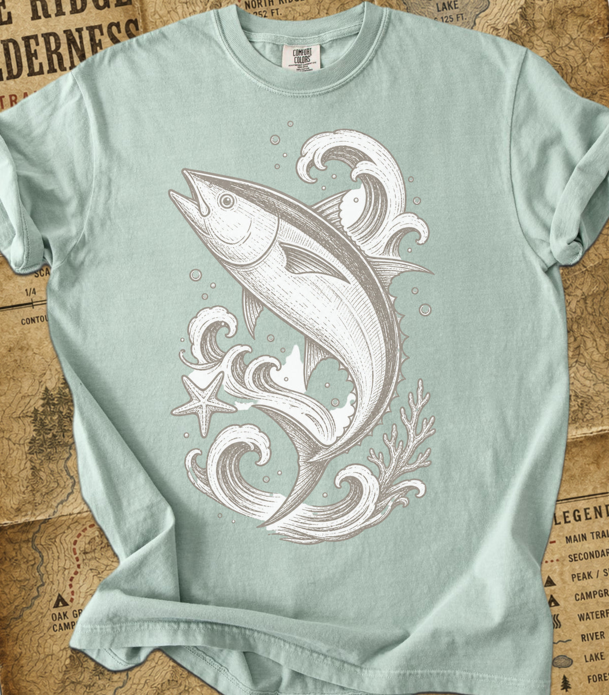 Blue Fin Tuna Tee