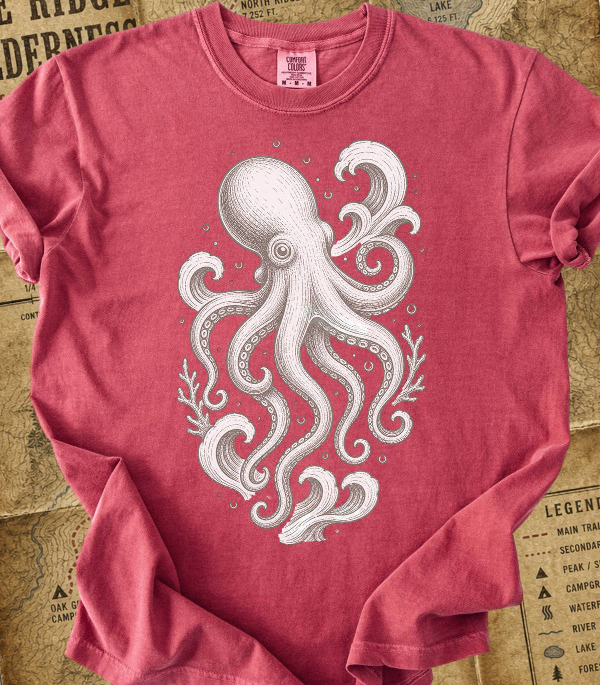 Octopus in the Deep Tee