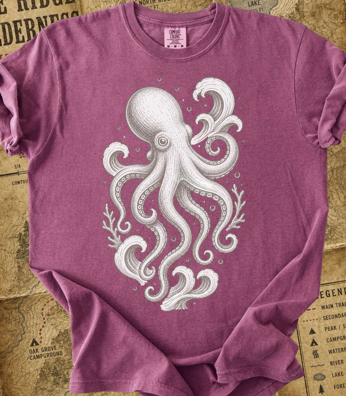 Octopus in the Deep Tee