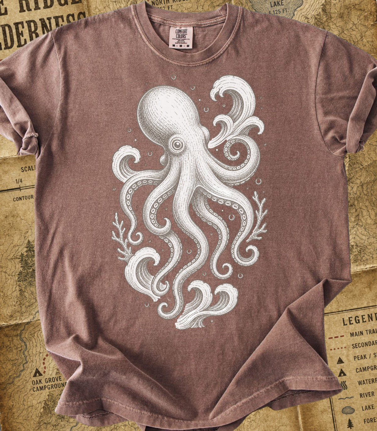 Octopus in the Deep Tee