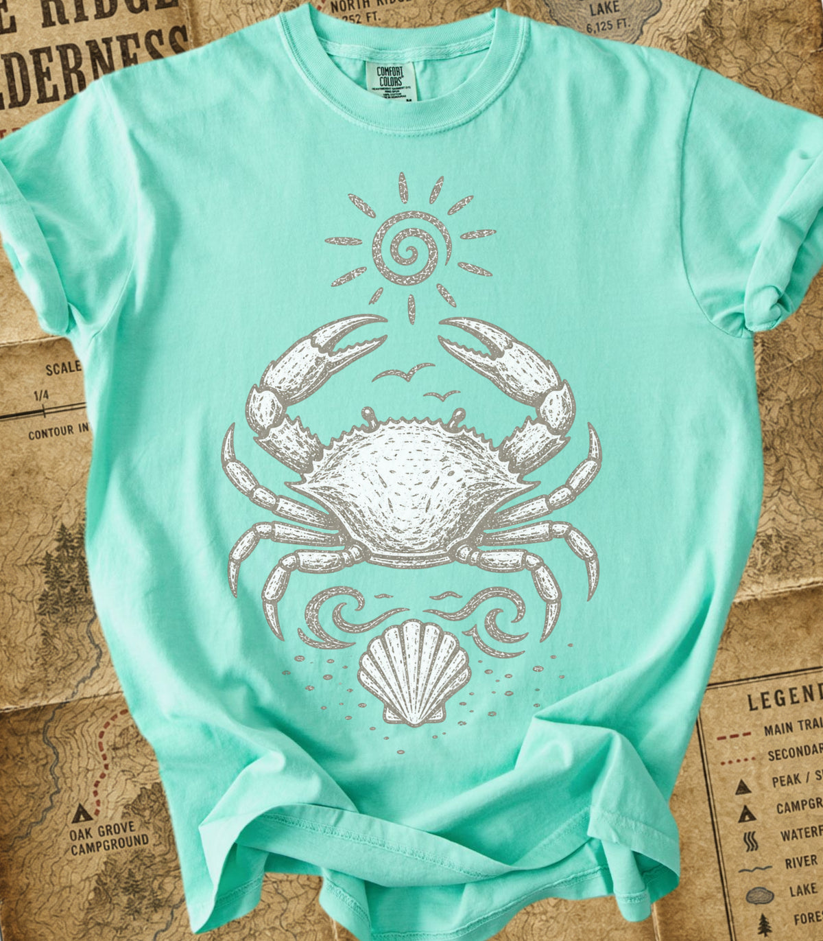 Crab in the Sun Tee