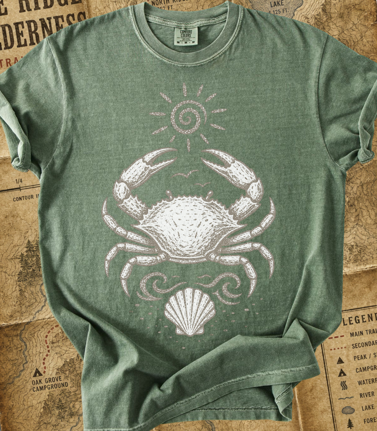 Crab in the Sun Tee