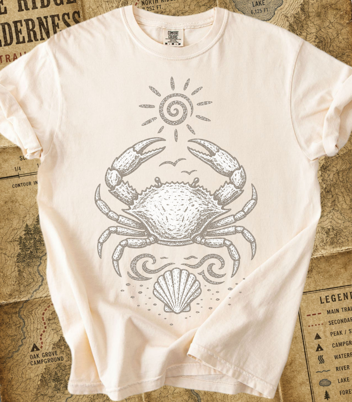 Crab in the Sun Tee