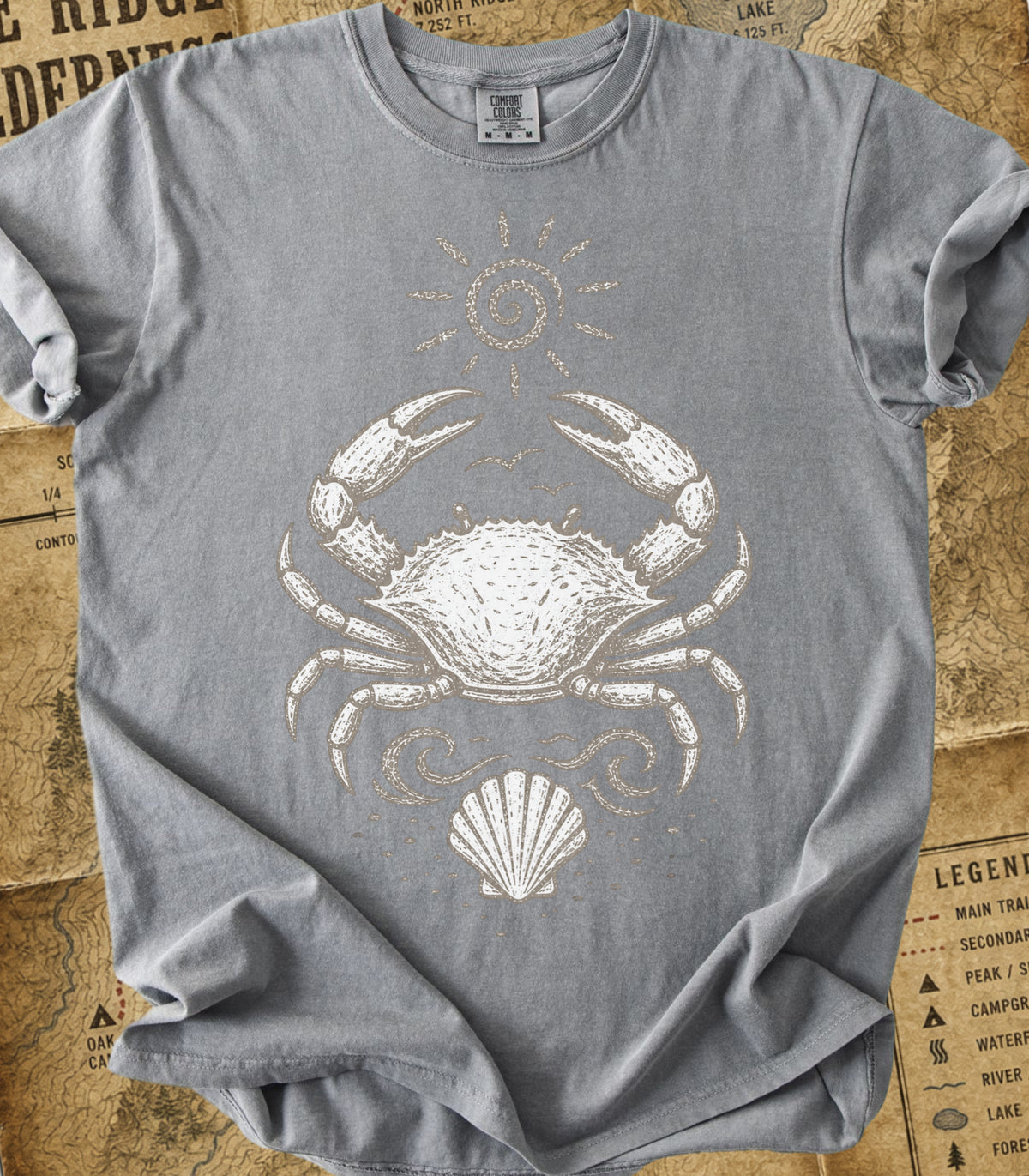 Crab in the Sun Tee
