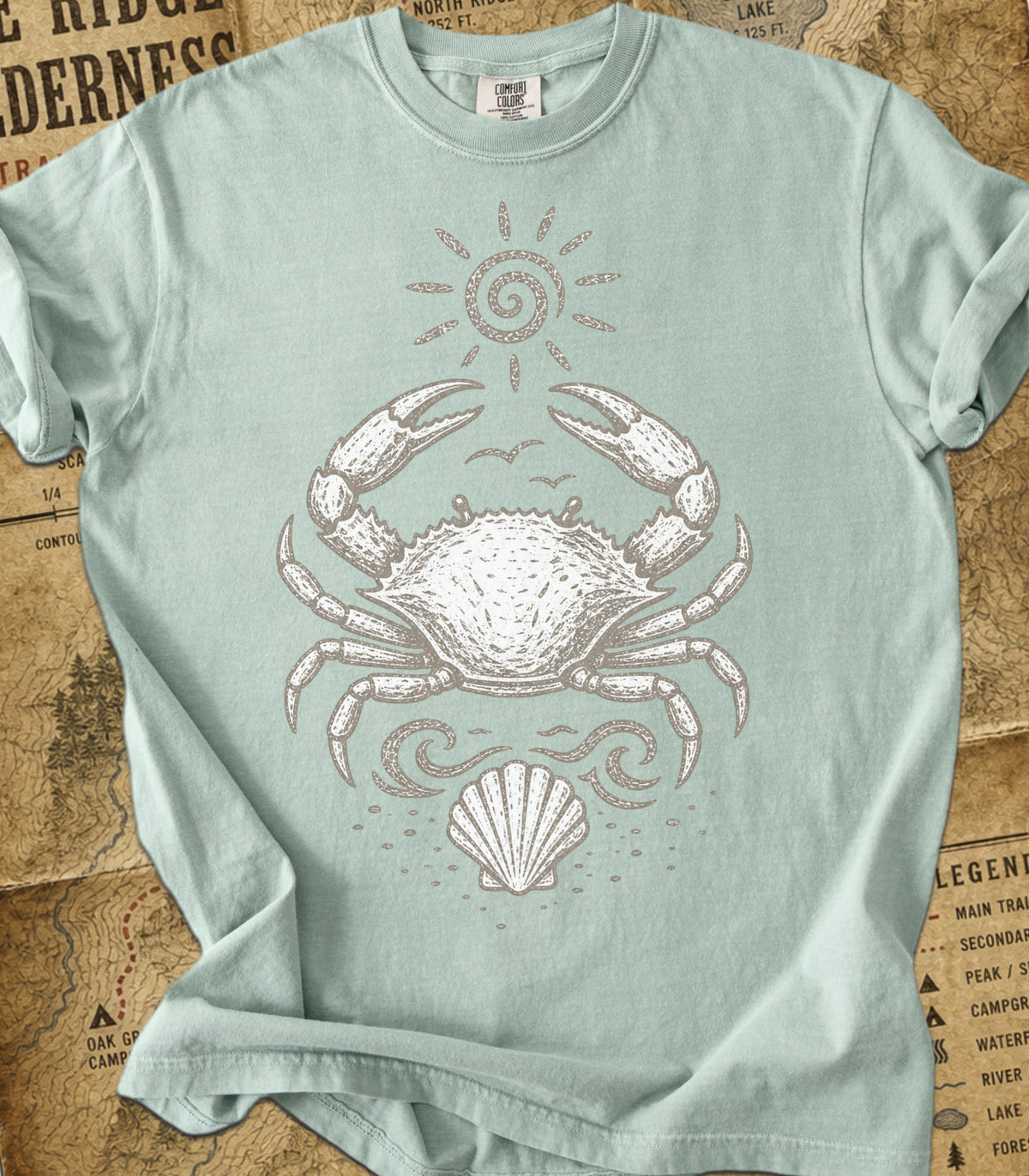 Crab in the Sun Tee