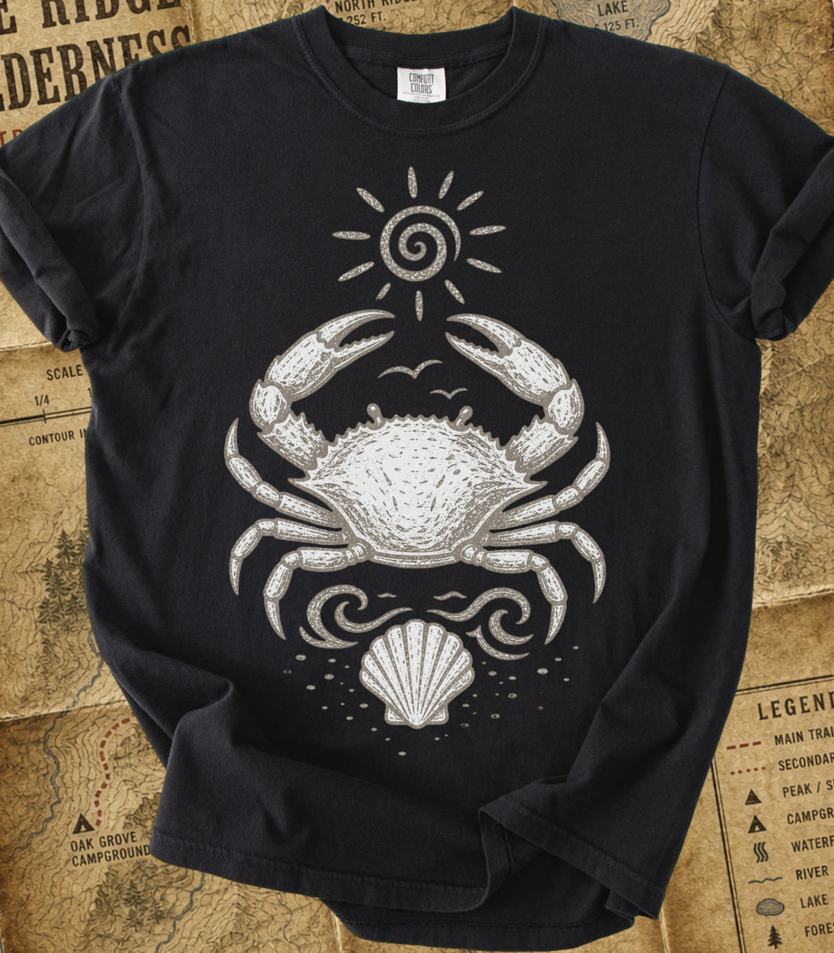Crab in the Sun Tee