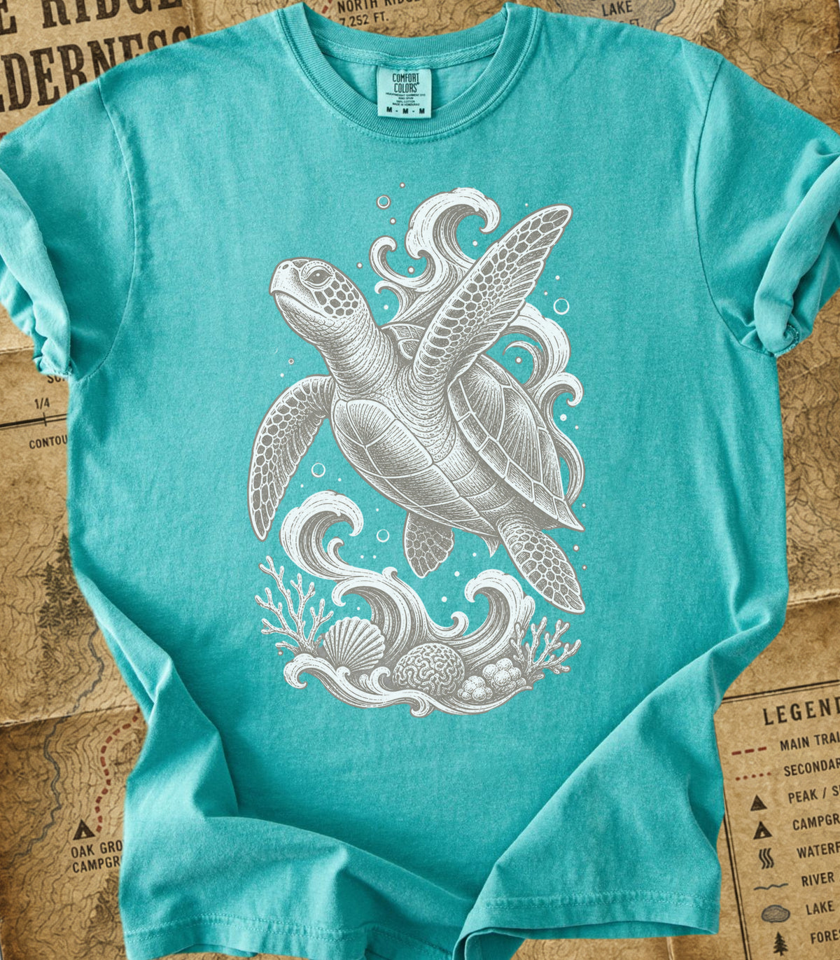 Majestic Sea Turtle Tee