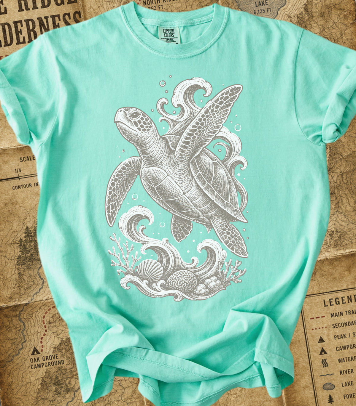 Majestic Sea Turtle Tee