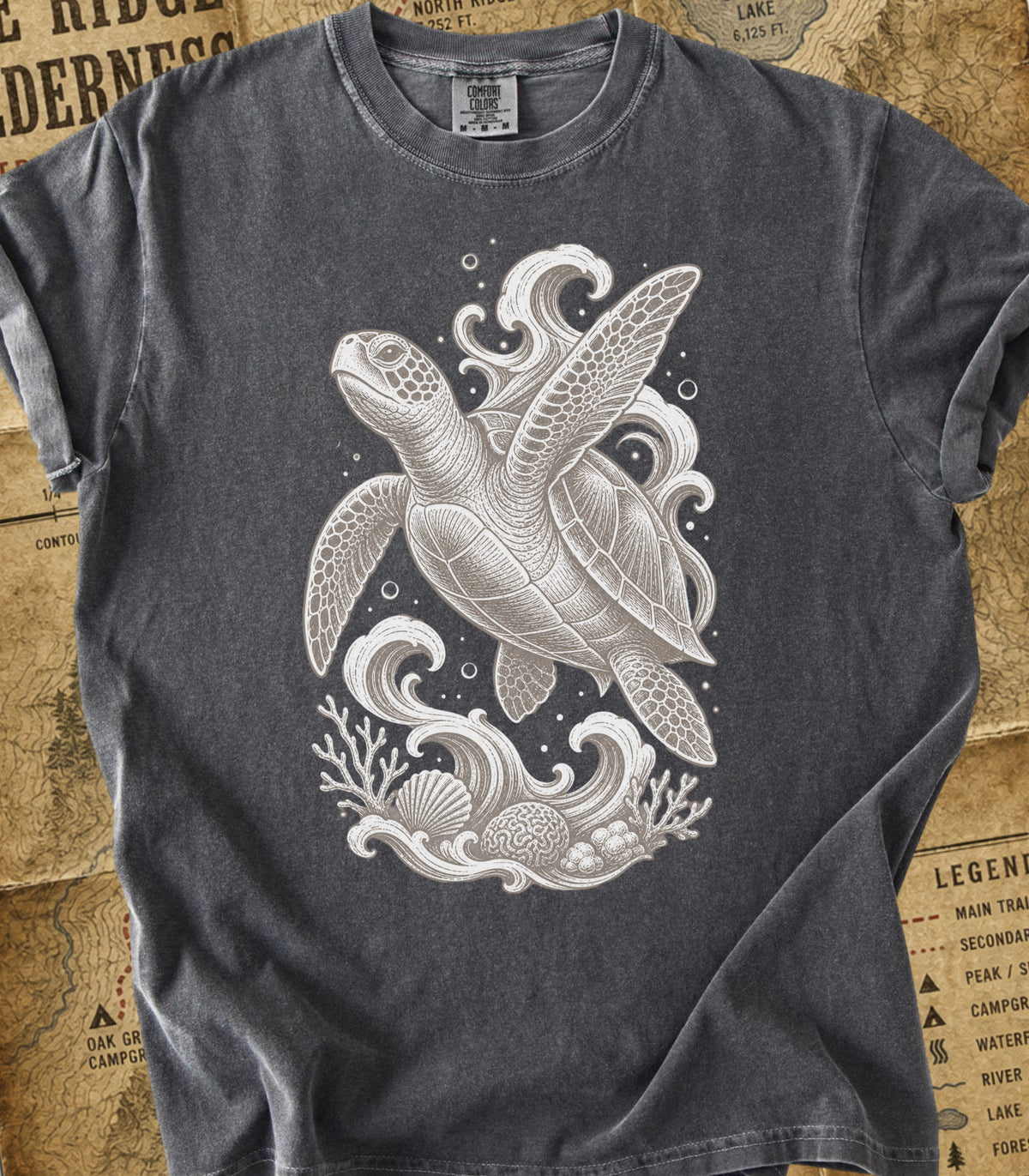 Majestic Sea Turtle Tee