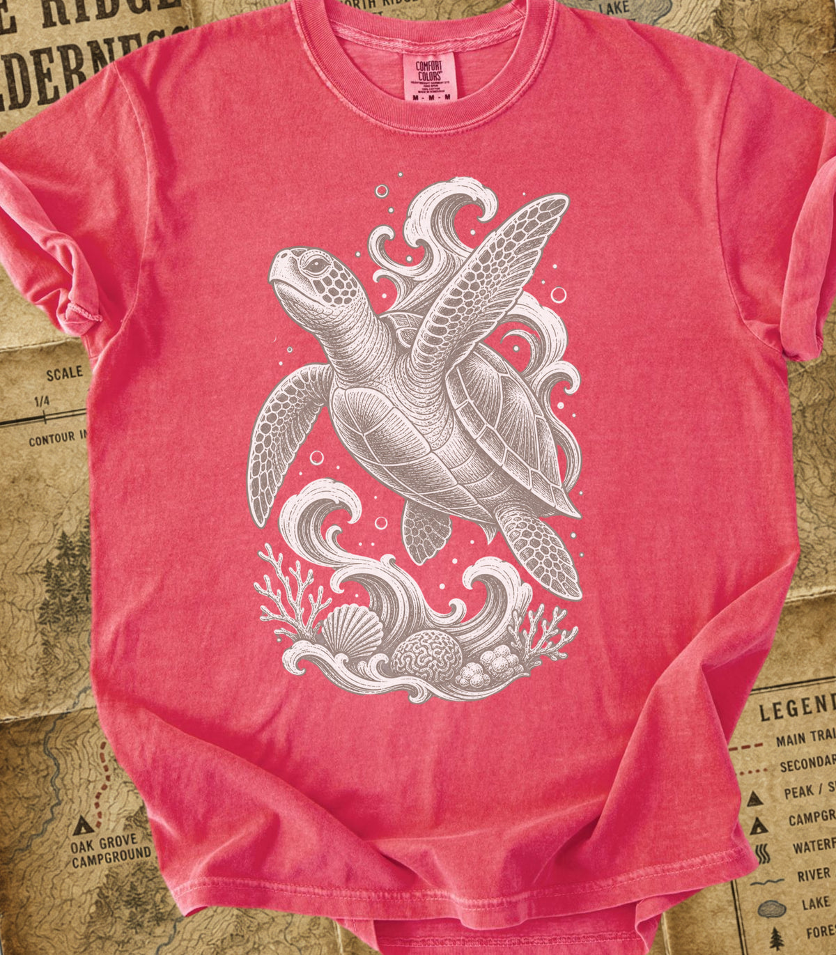 Majestic Sea Turtle Tee