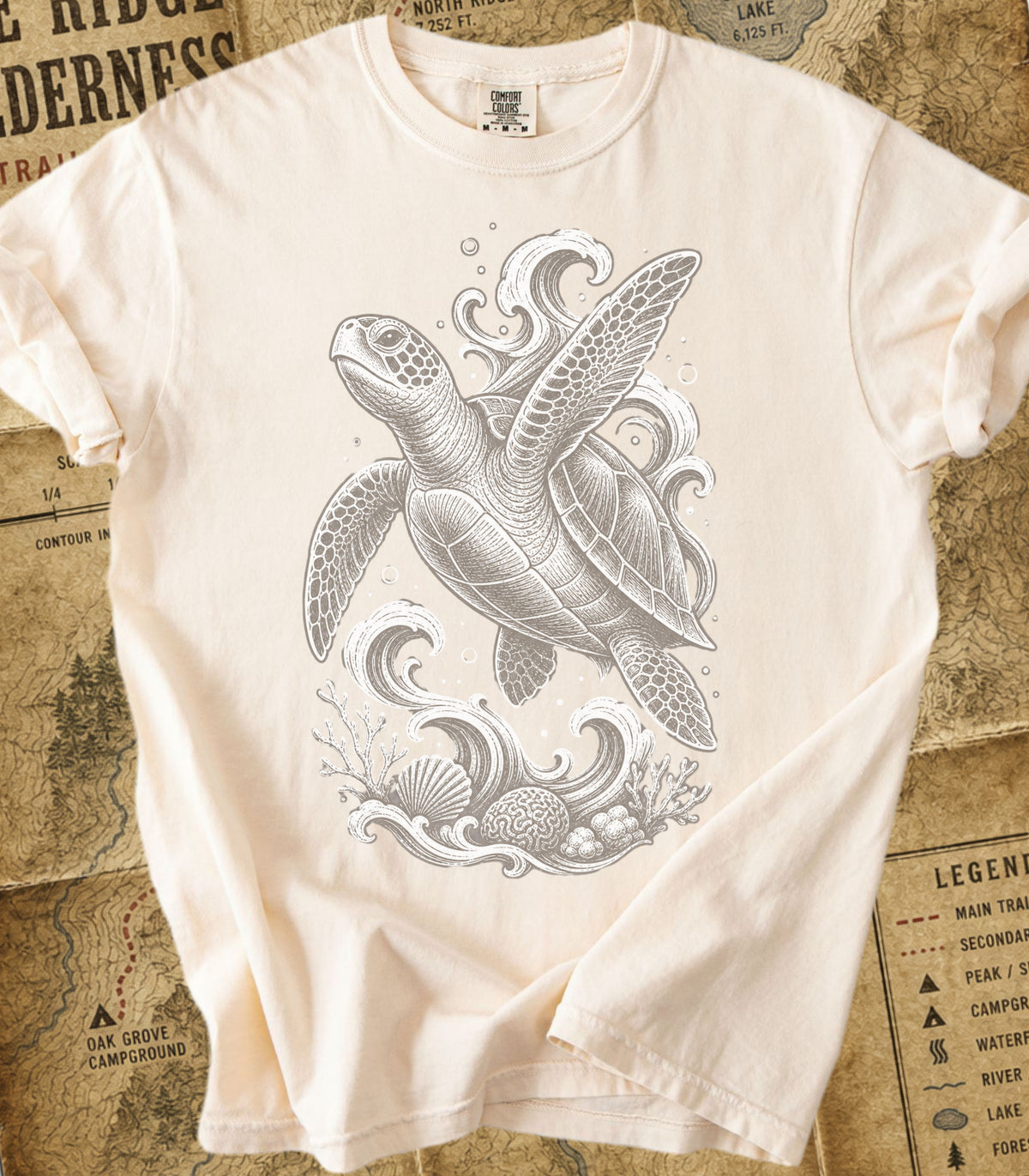 Majestic Sea Turtle Tee