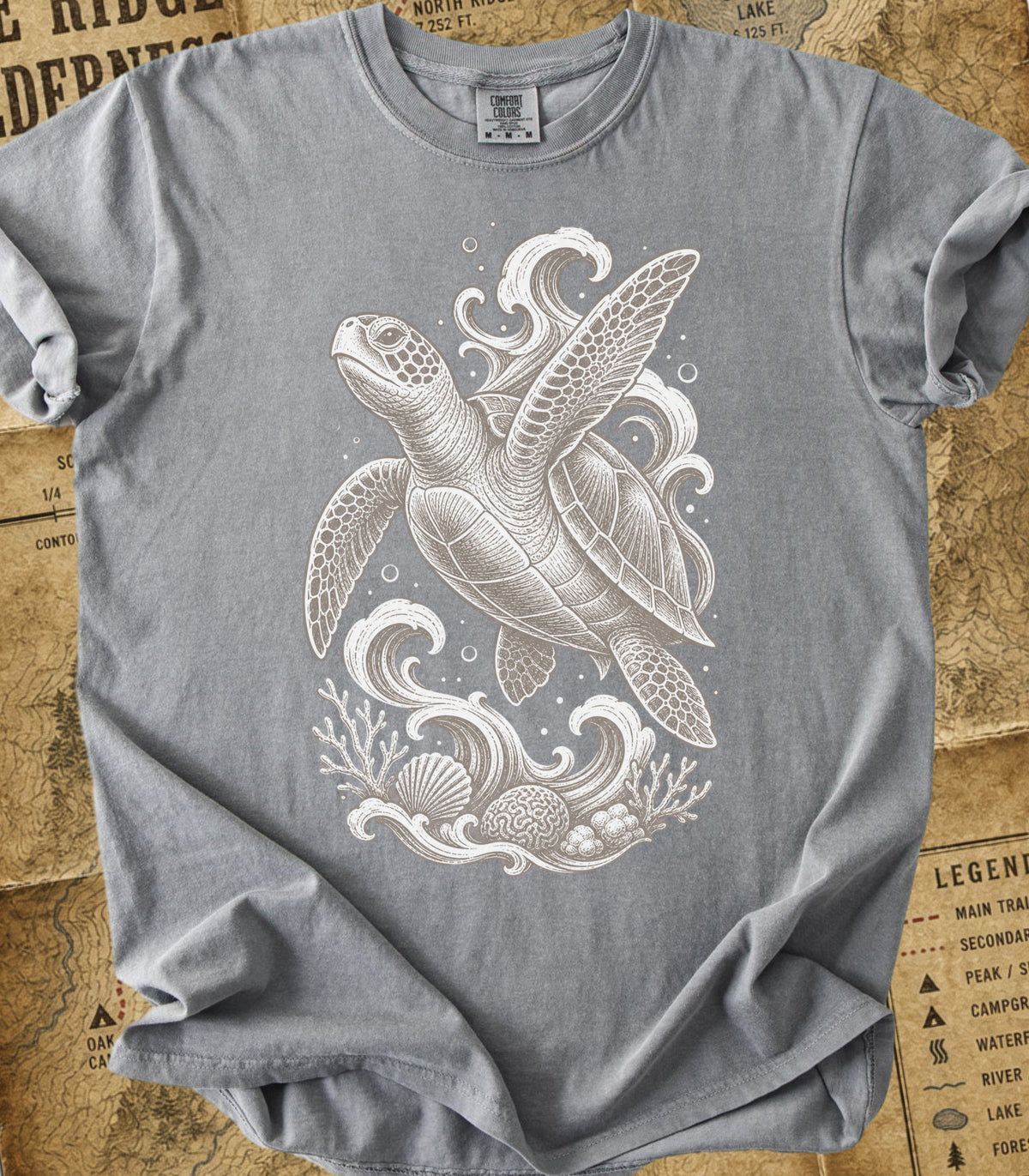 Majestic Sea Turtle Tee