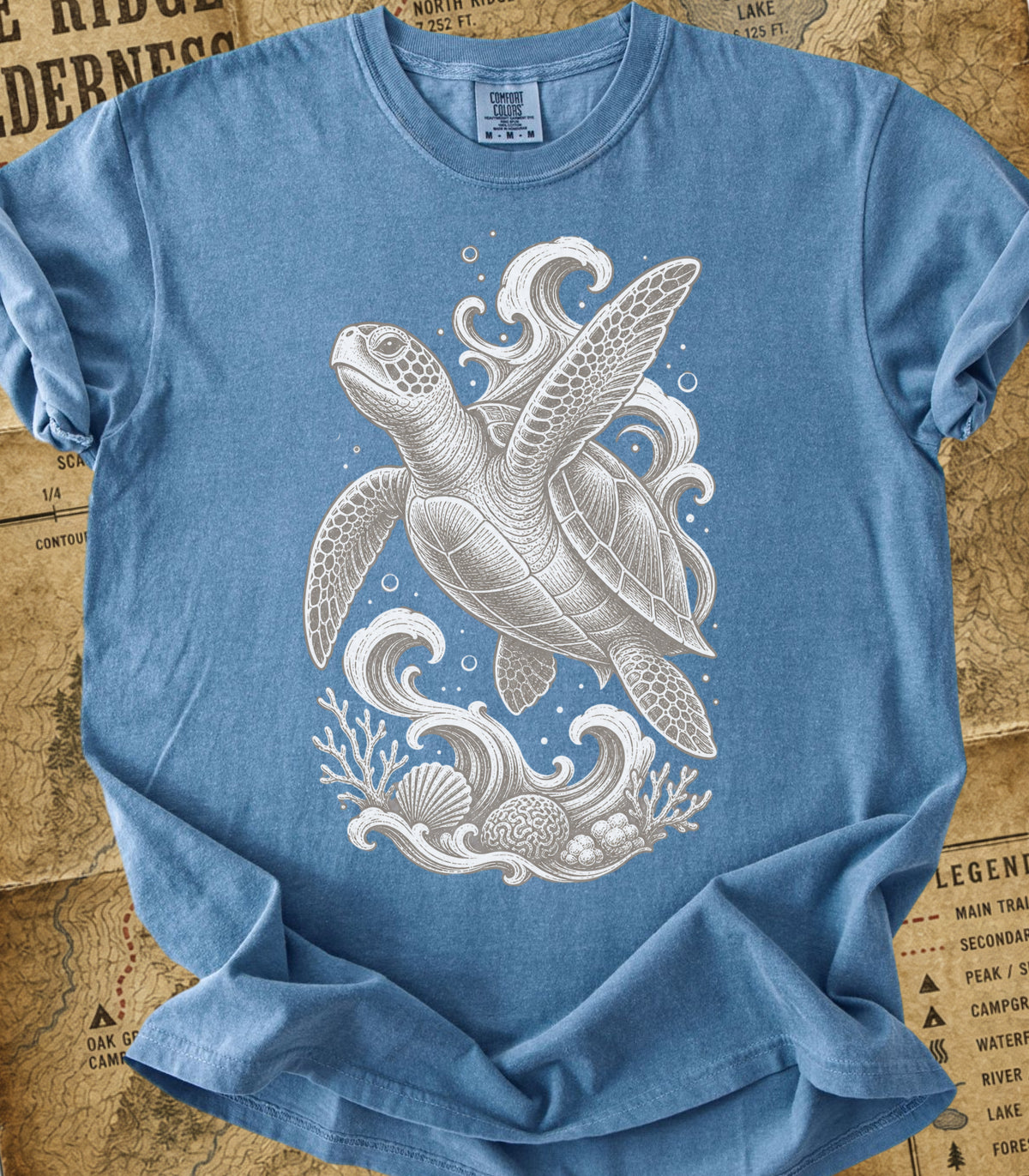 Majestic Sea Turtle Tee
