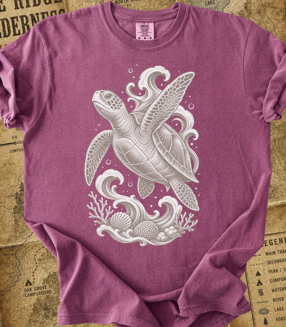 Majestic Sea Turtle Tee