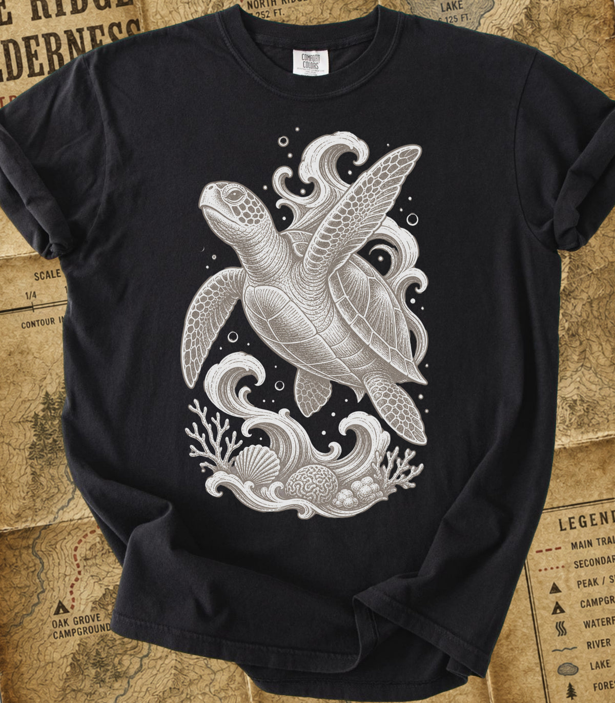 Majestic Sea Turtle Tee