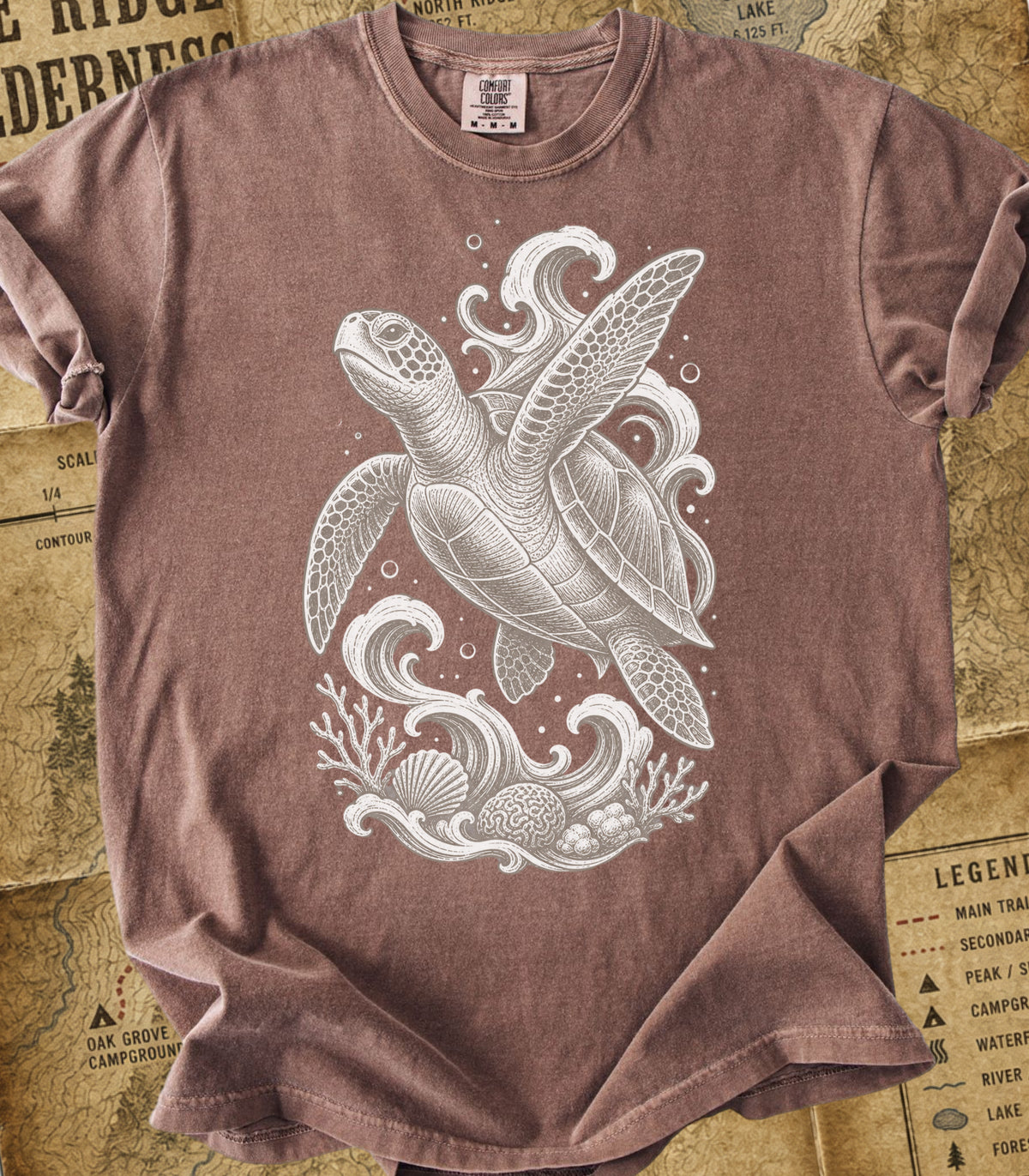 Majestic Sea Turtle Tee