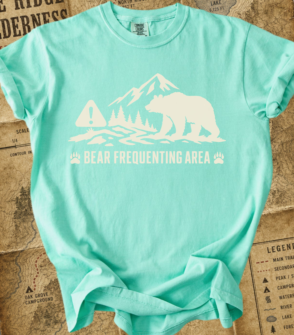 Bear Frequenting Area Tee