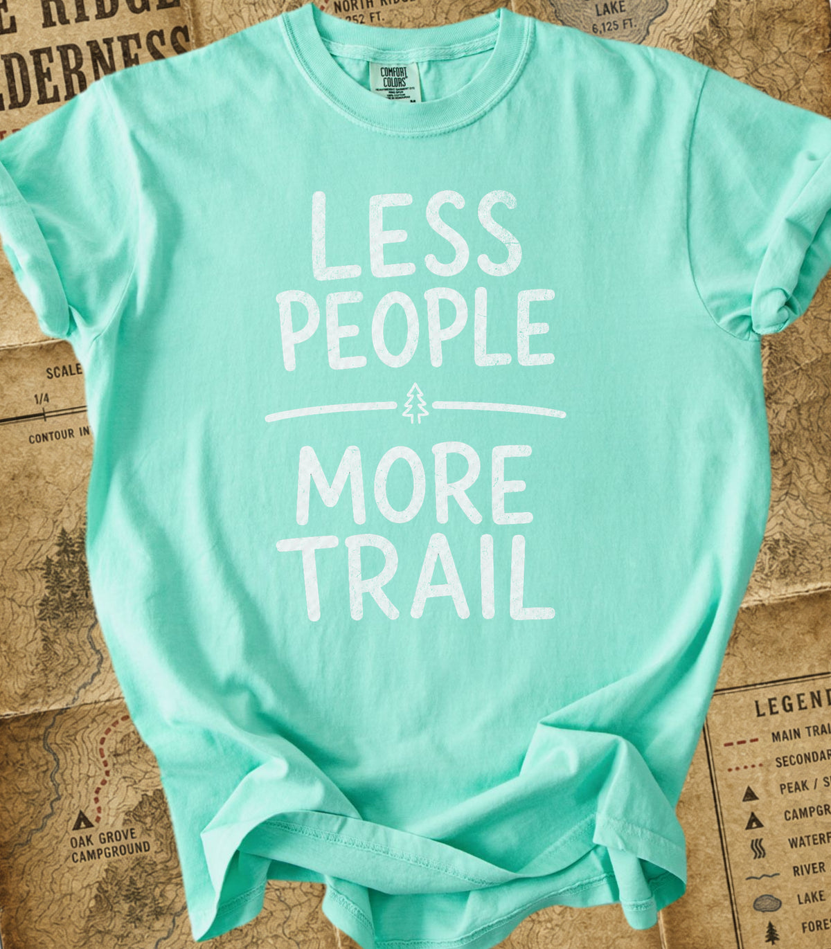 Less People More Trail Tee