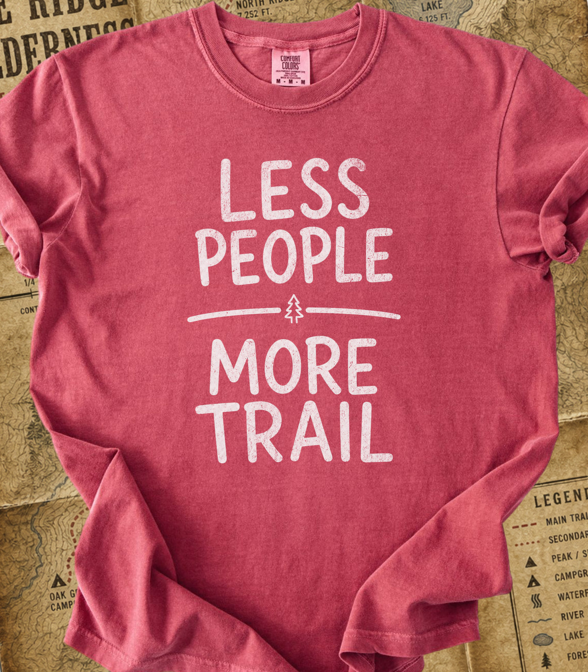 Less People More Trail Tee