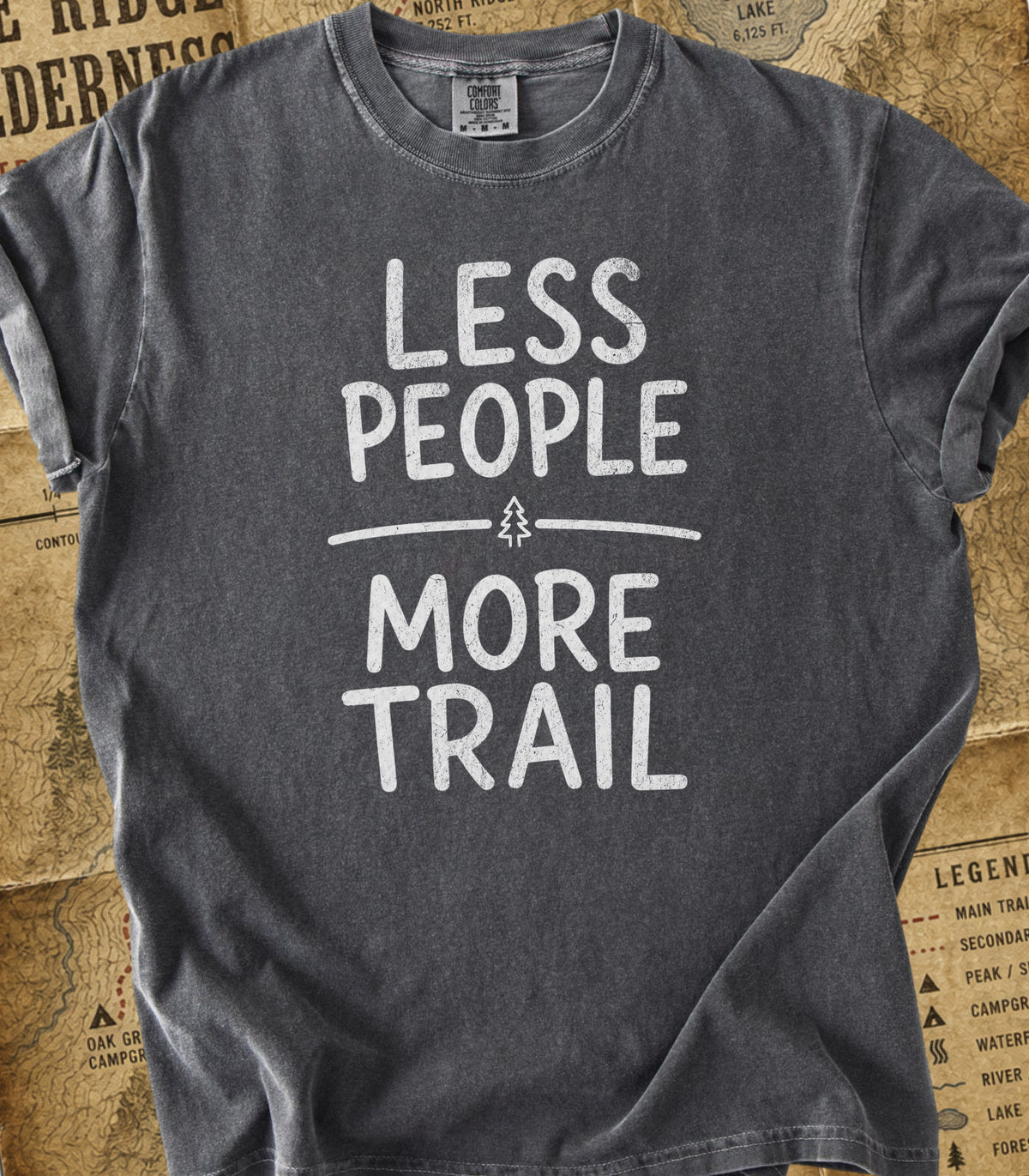 Less People More Trail Tee