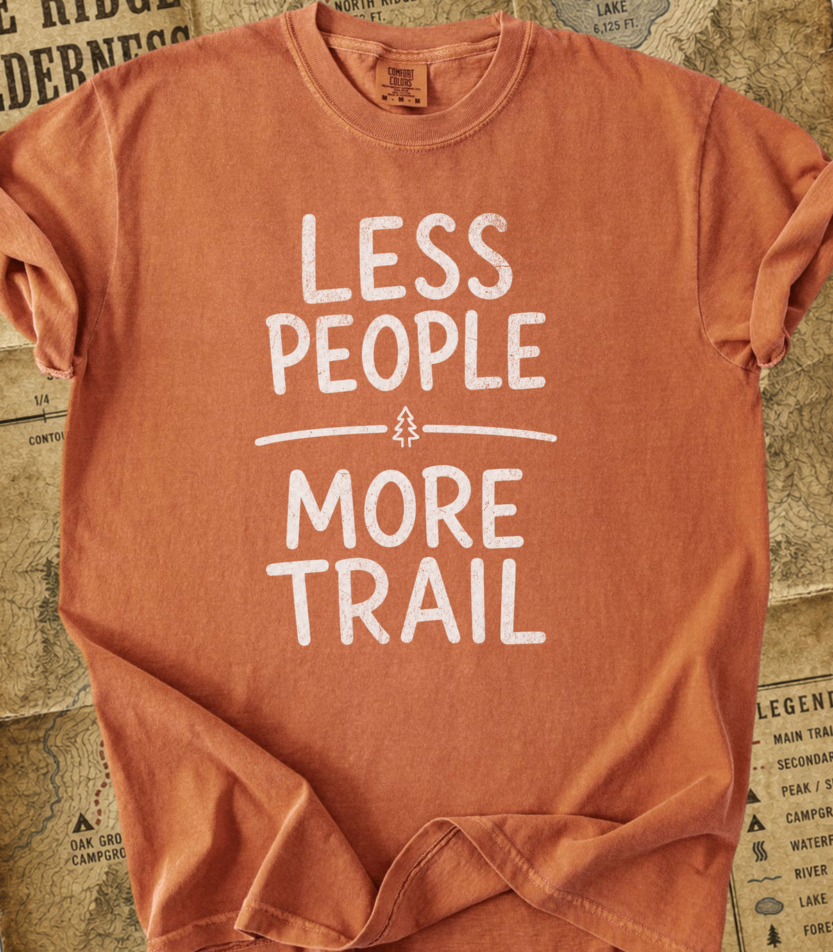 Less People More Trail Tee