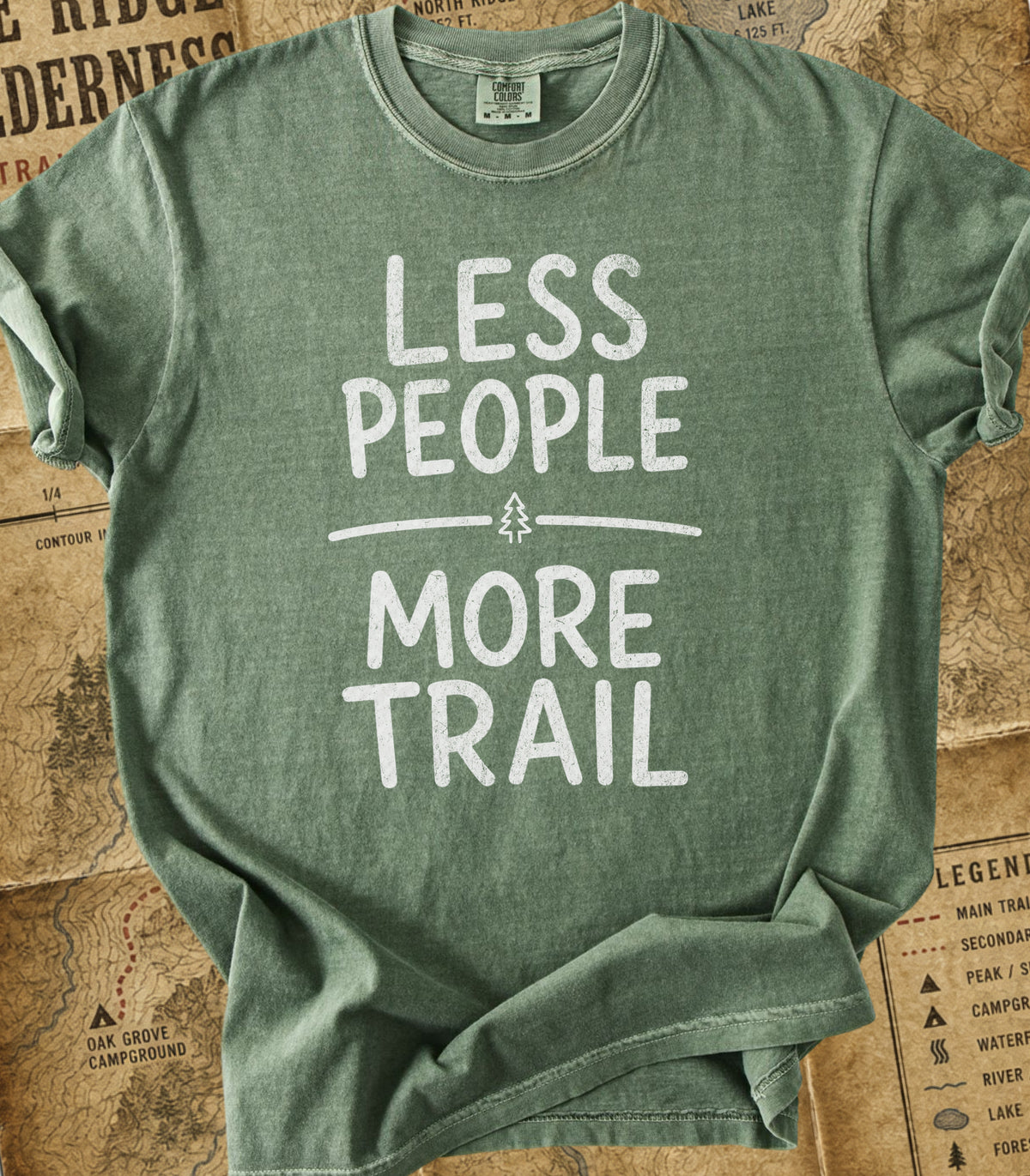Less People More Trail Tee