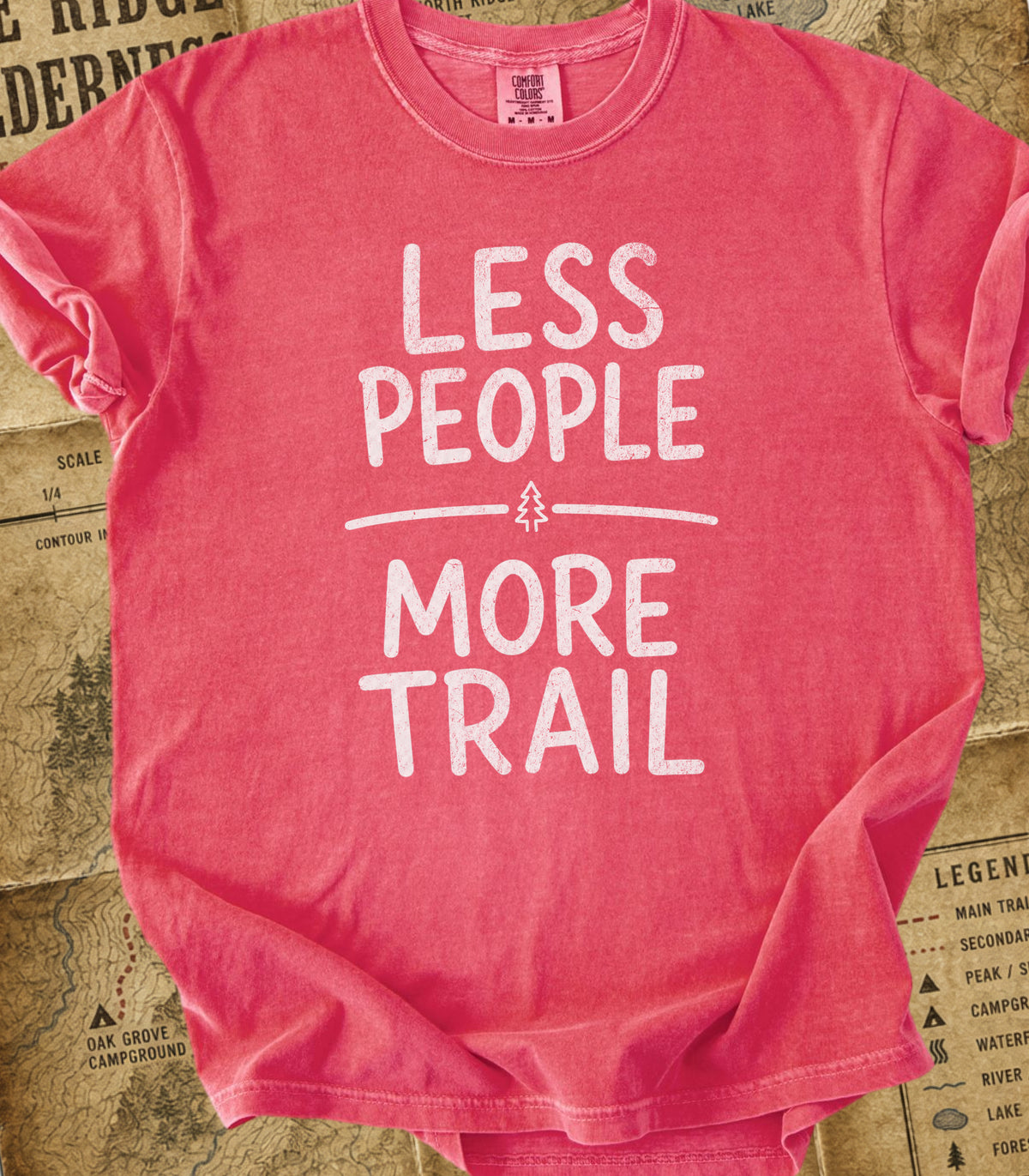 Less People More Trail Tee