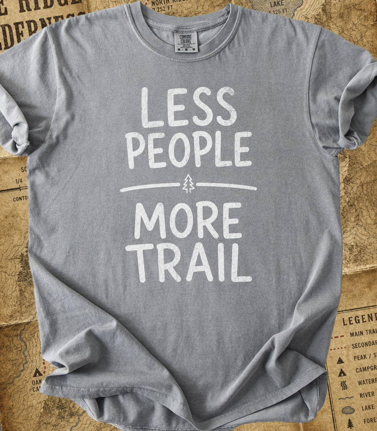 Less People More Trail Tee