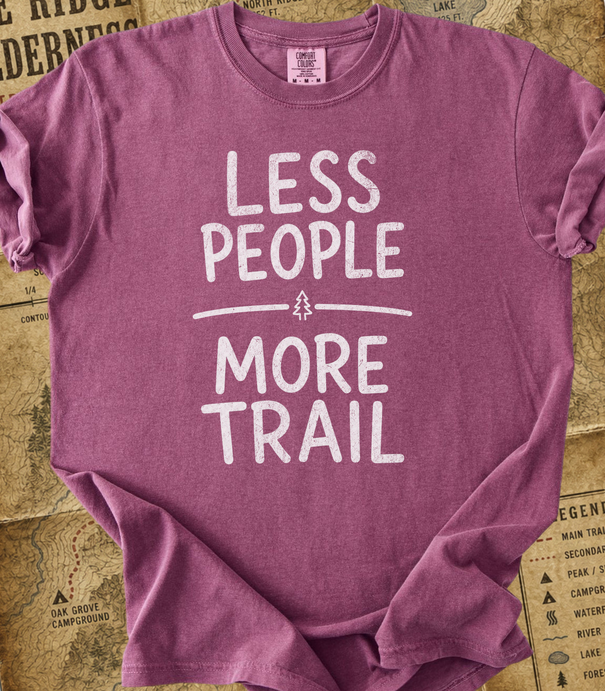 Less People More Trail Tee