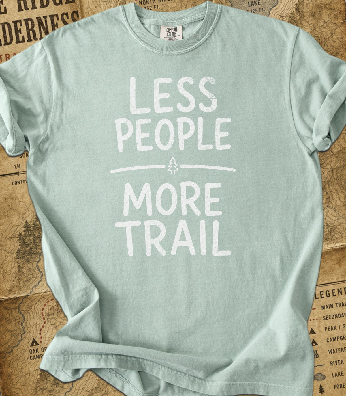 Less People More Trail Tee